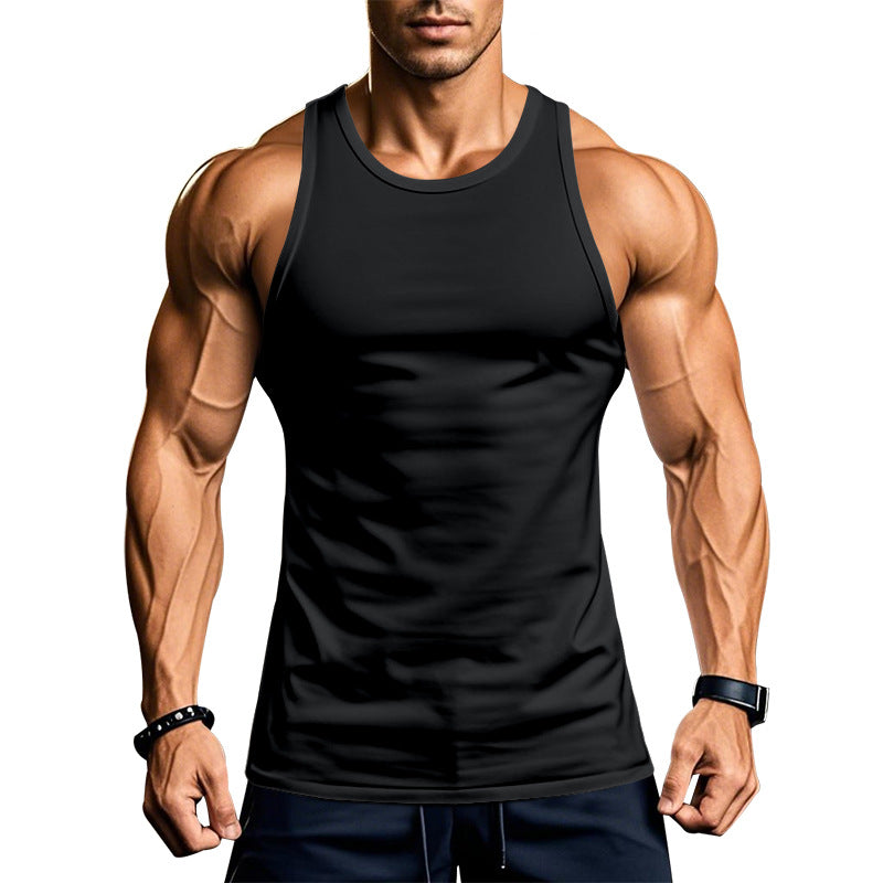 Herren atmungsaktives Fitness Tanktop mit Racerback-Schnitt Echoarchiv