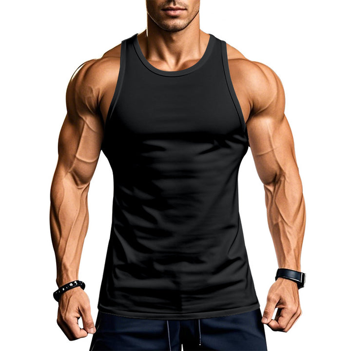 Herren atmungsaktives Fitness Tanktop mit Racerback-Schnitt Echoarchiv