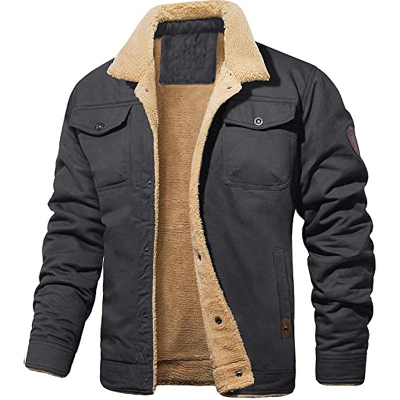 Herren gefütterte Freizeitjacke Echoarchiv