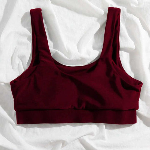 Damen Sport-BH mit breiten Trägern und elastischem Unterband Echo Archiv
