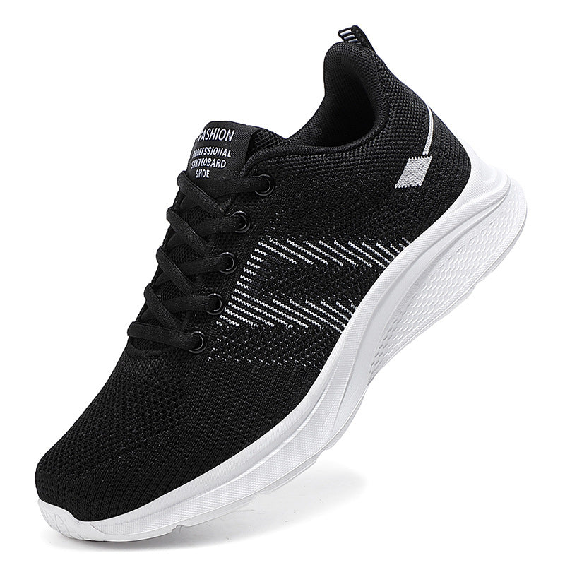 Damen nan leichter Strick-Fitnesssneaker mit nahtlosem Obermaterial, adaptiver EVA-Dämpfung und ergonomischem Fersenpolster Echo Archiv