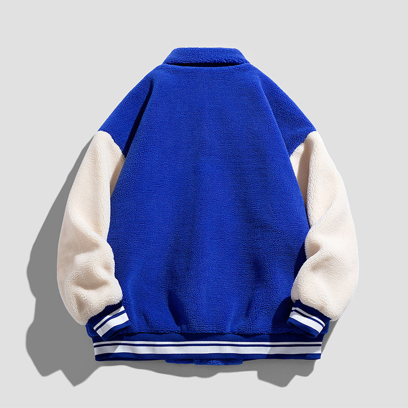 Unisex modische Collegejacke mit gesticktem Logo Echo Archiv