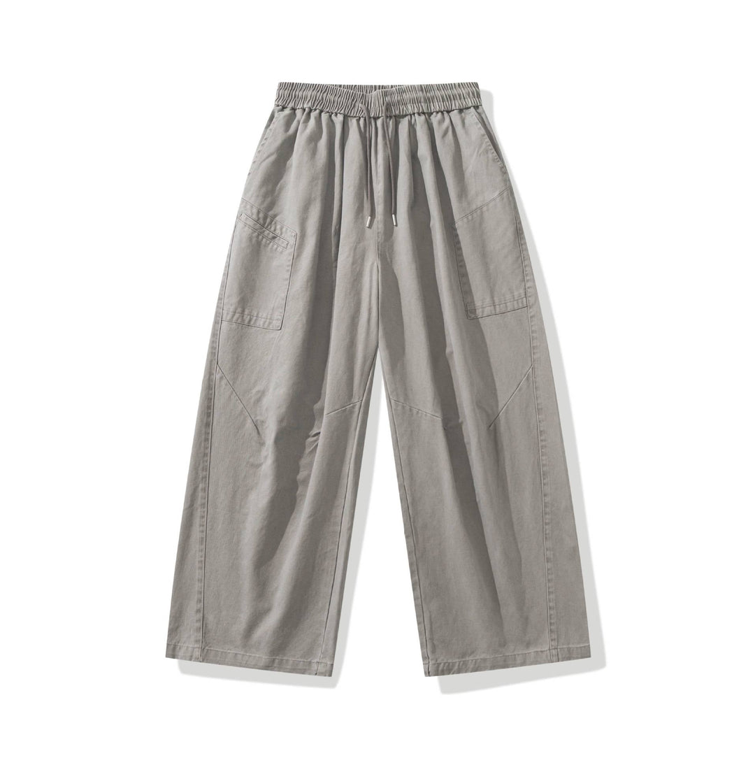 Damen weite Cargo-Hose mit elastischem Bund und Tunnelzug Echoarchiv
