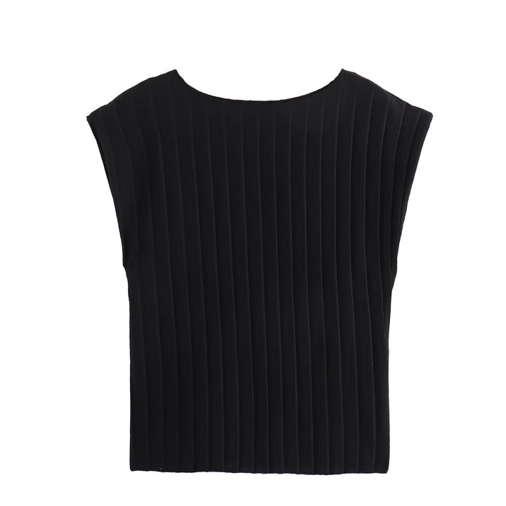 Damen Plissierte Hochwasserhose Echo Archiv