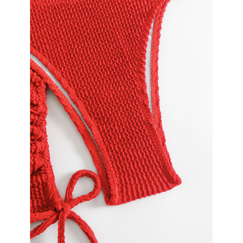 Damen Bikini-Set mit elegantem Wickelrock und modischem Oberteil Echo Archiv