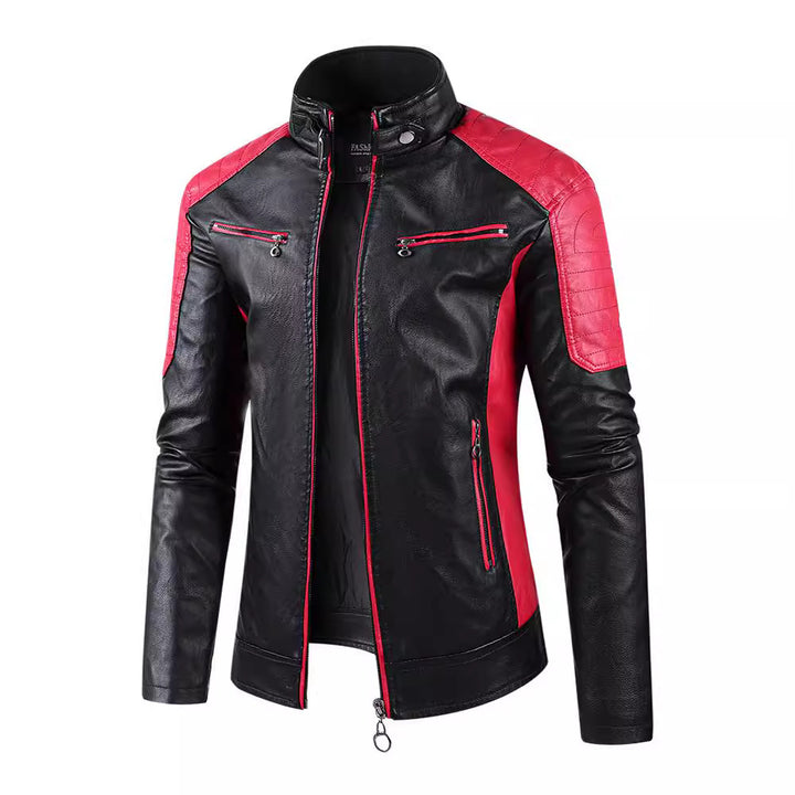Herren Modische Bikerjacke Echo Archiv