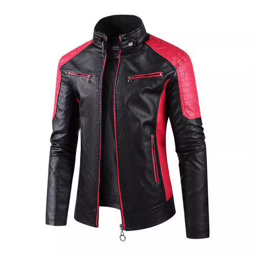 Herren Modische Bikerjacke Echo Archiv