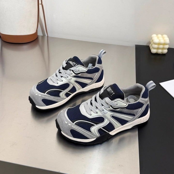 Damen Sportive Retro-Chunky-Sneaker mit atmungsaktivem Mesh und robuster Profilsohle Echo Archiv