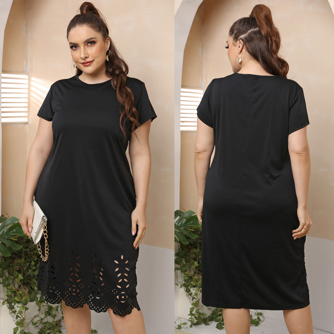 Damen elegantes Cut-Out Sommerkleid Echo Archiv