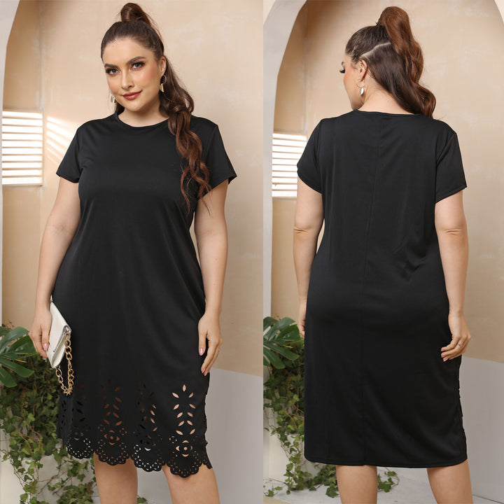 Damen elegantes Cut-Out Sommerkleid Echo Archiv
