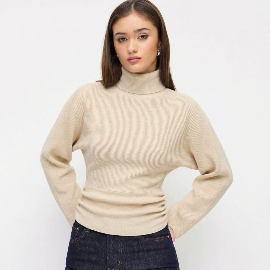 Damen Eleganter Rollkragenpullover Echo Archiv