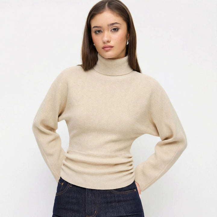 Damen Eleganter Rollkragenpullover Echo Archiv