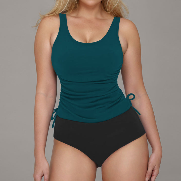 Damen Sportlicher Badeanzug mit floralem Design Echo Archiv