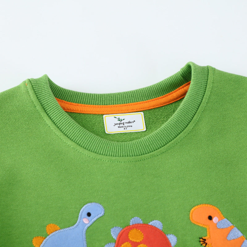 Kinder Sweater mit buntem Dinosaurier-Motiv Echo Archiv
