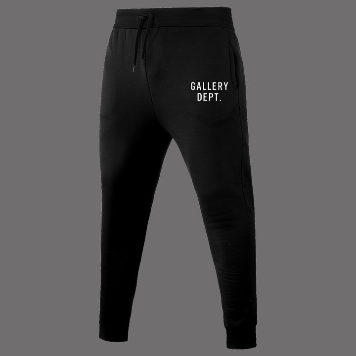 Herren Sportliche Jogginghose mit seitlichen Taschen und stilvollem Logoaufdruck Echoarchiv