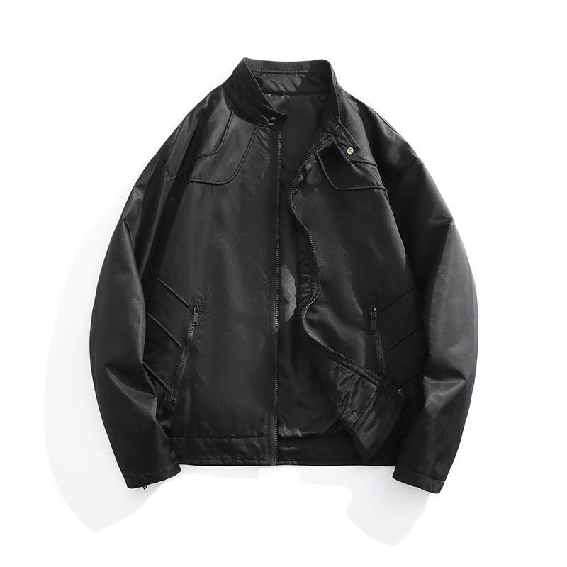 Herren Stylische Übergangsjacke mit hohem Stehkragen Echo Archiv