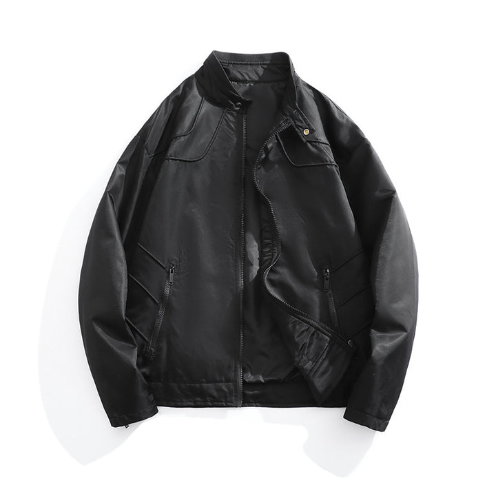 Herren Stylische Übergangsjacke mit hohem Stehkragen Echo Archiv