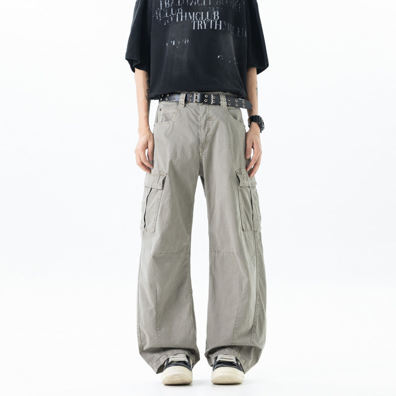 Damen Weite Baumwoll‑Cargo‑Culotte mit Multifachtaschen Echo Archiv