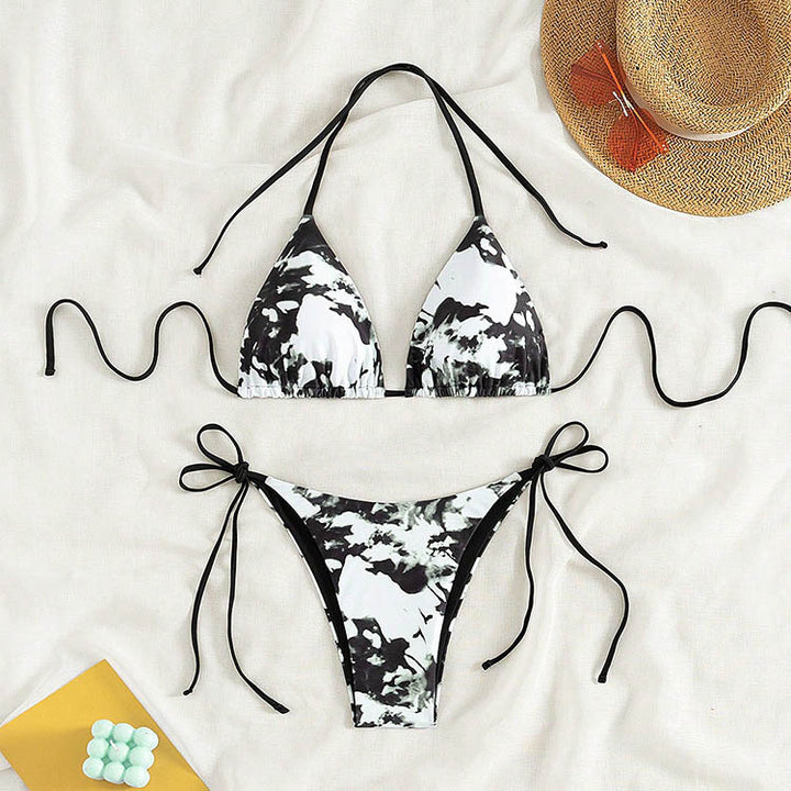 Damen Triangel-Bikini mit verstellbaren Trägern Echo Archiv