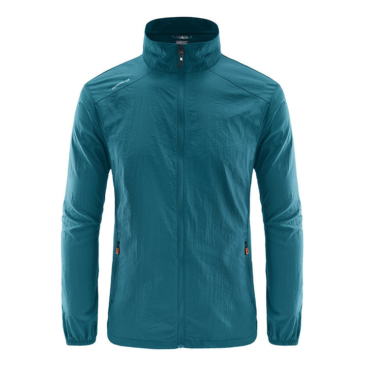 Herren Leichte Outdoor-Jacke mit hohem Kragen Echo Archiv