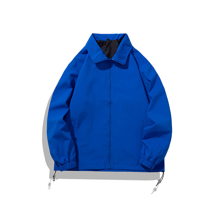 Herren Übergangsjacke mit verstellbarer Kapuze und elastischen Bündchen Echoarchiv