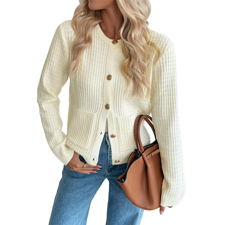 Damen Strickjacke mit Knopfdetails Echo Archiv
