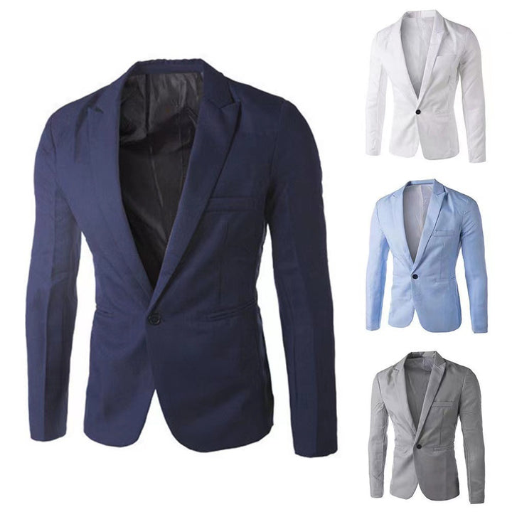 Herren Eleganter Slim-Fit Blazer Echoarchiv