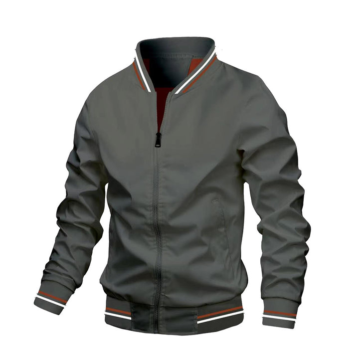 Herren Elegante Bomberjacke Echo Archiv