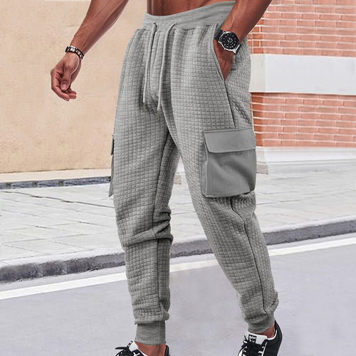 Herren Cargo-Jogginghose mit atmungsaktiven Seitentaschen und elastischem Bund Echoarchiv