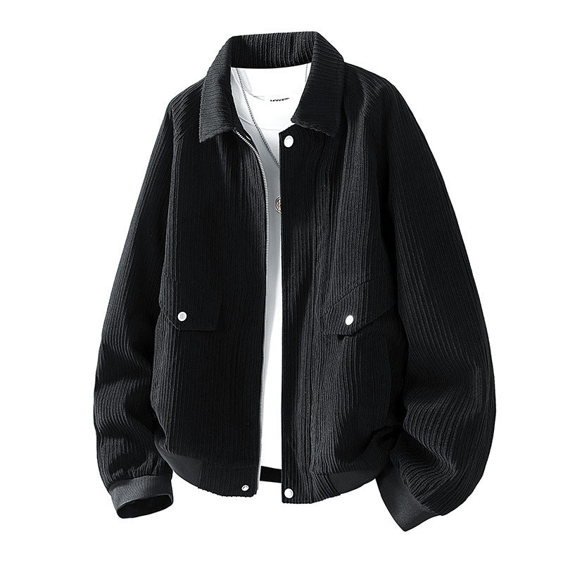Herren Lässige Cordjacke Echo Archiv