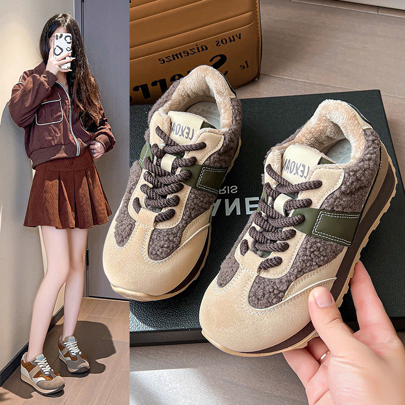 Damen Sneakers mit kuscheligem Futter und sportlichem Design Echo Archiv