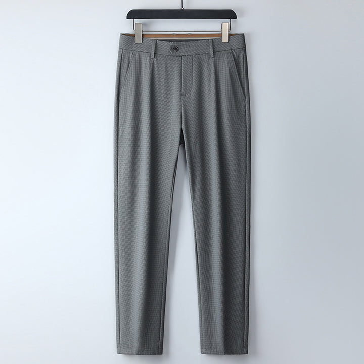 Herren eleganter Anzughose mit feinem Strukturdesign Echoarchiv