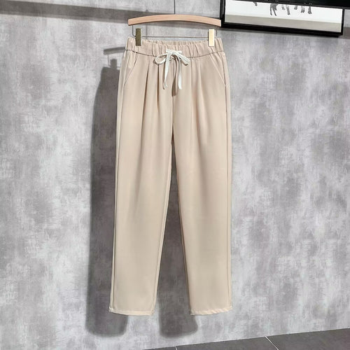 Damen Bequeme Jogginghose mit verstellbarem Bund Echoarchiv