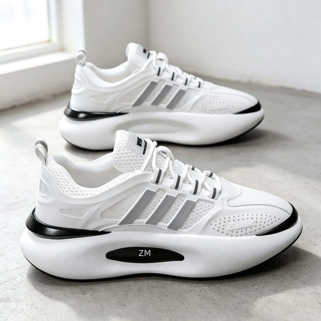 Herren Sportliche Sneakers mit atmungsaktivem Mesh und Dämpfung Echoarchiv