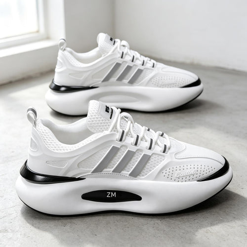 Herren Sportliche Sneakers mit atmungsaktivem Mesh und Dämpfung Echoarchiv