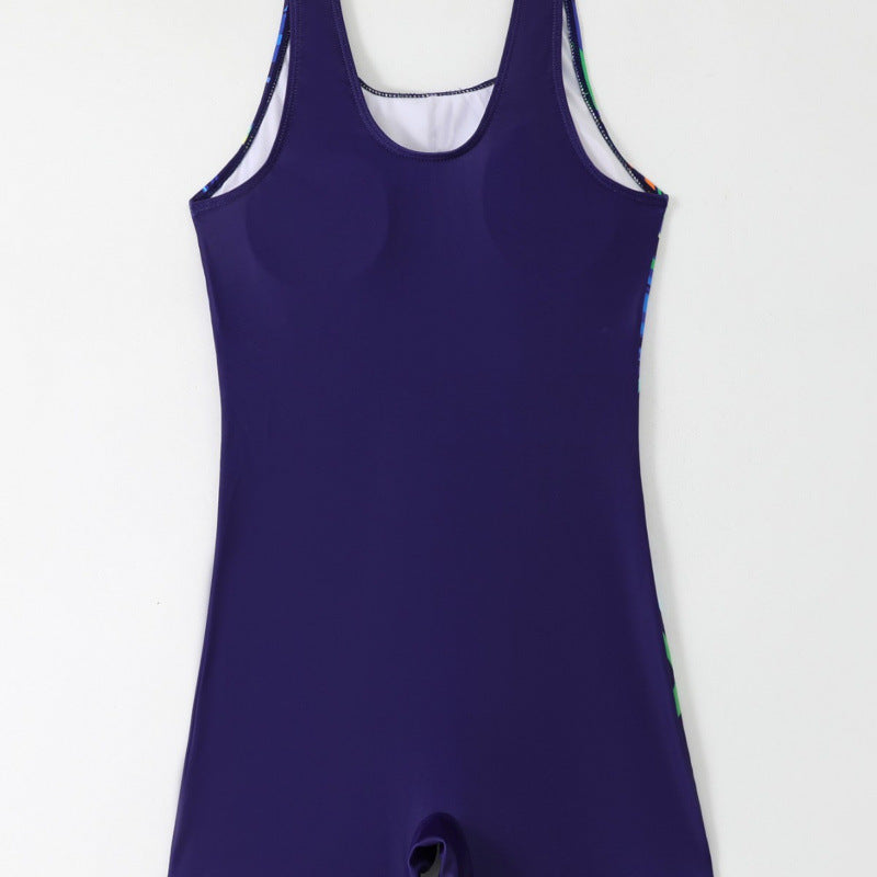 Damen Sportlicher Badeanzug mit trendigem Grafikdesign Echo Archiv