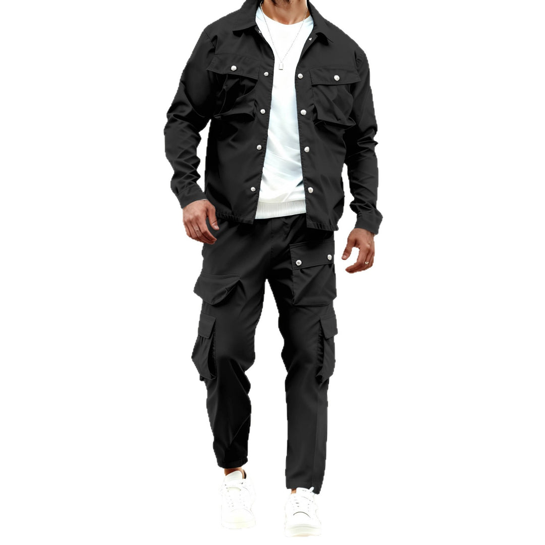 Herren Cargo-Jacke und Hose Set Echoarchiv