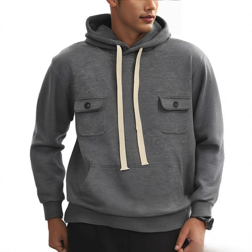 Herren Kapuzenpullover mit praktischen Taschen und modernem Design Echoarchiv