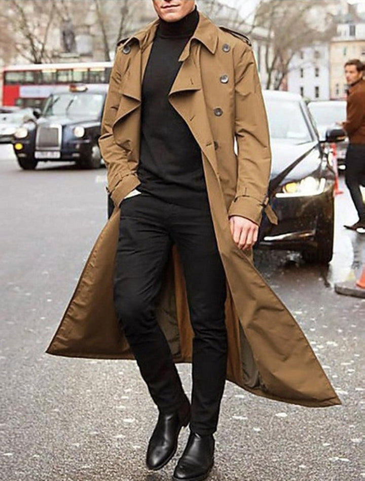Herren klassischer Trenchcoat – Marzano