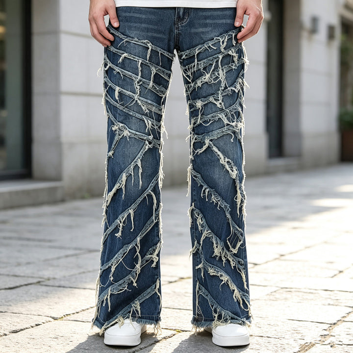 Damen Trendige Ripped Jeans Echoarchiv