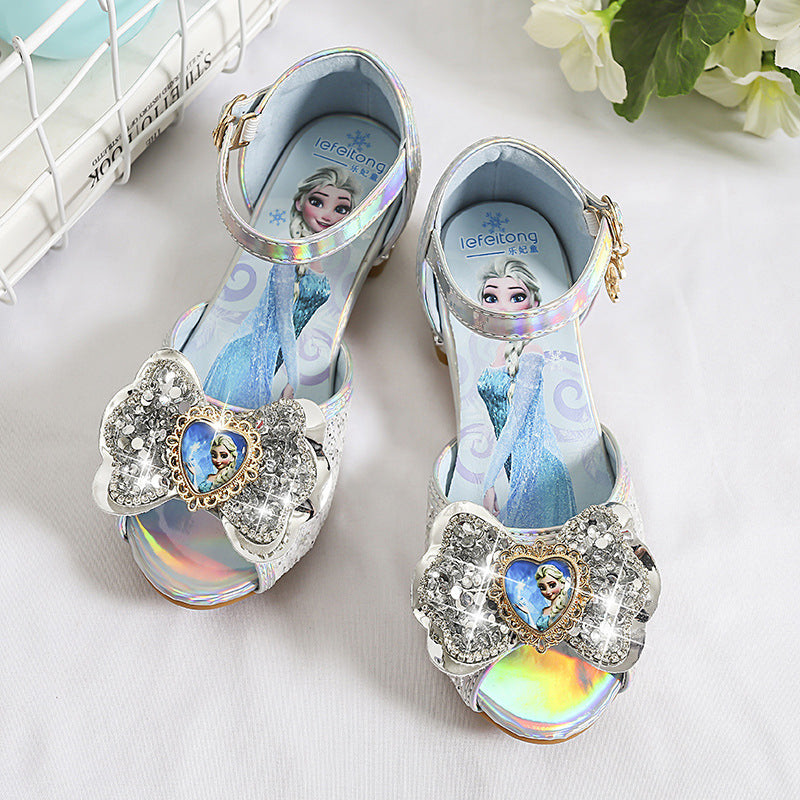 Mädchen Glitzernde Prinzessinnen Ballerinas mit dekorativem Blumenmotiv Echo Archiv