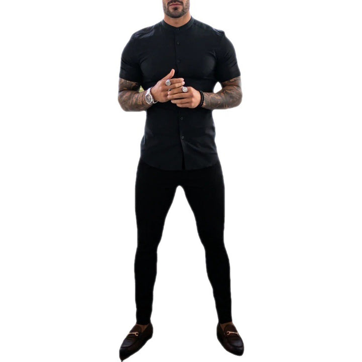 Herren nan Slim-Fit Stretch-Chino mit schmal zulaufendem Bein und dezenten Eingrifftaschen Echo Archiv
