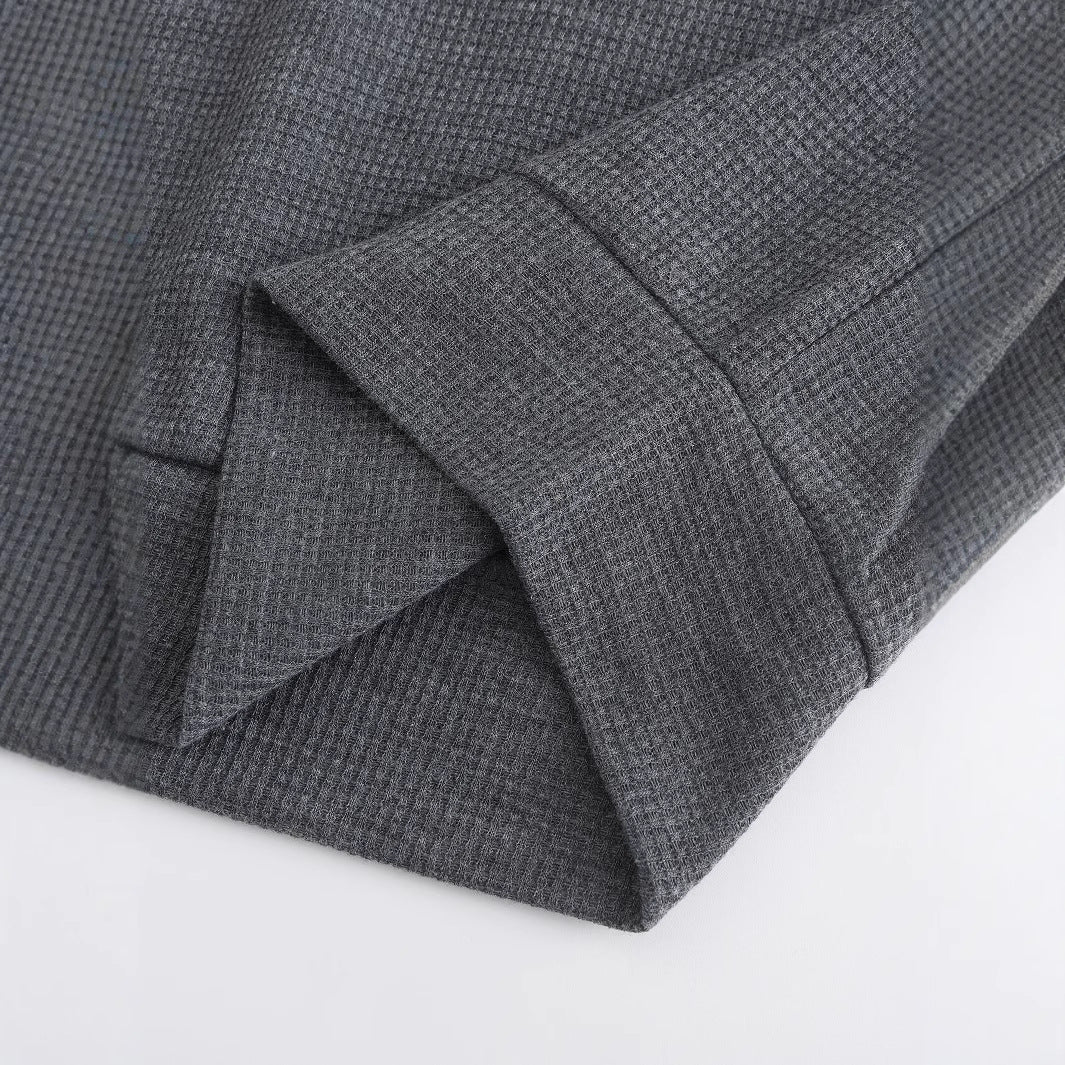 Herren lässiges Sweatshirt mit strukturierter Oberfläche und modernem Design Echoarchiv
