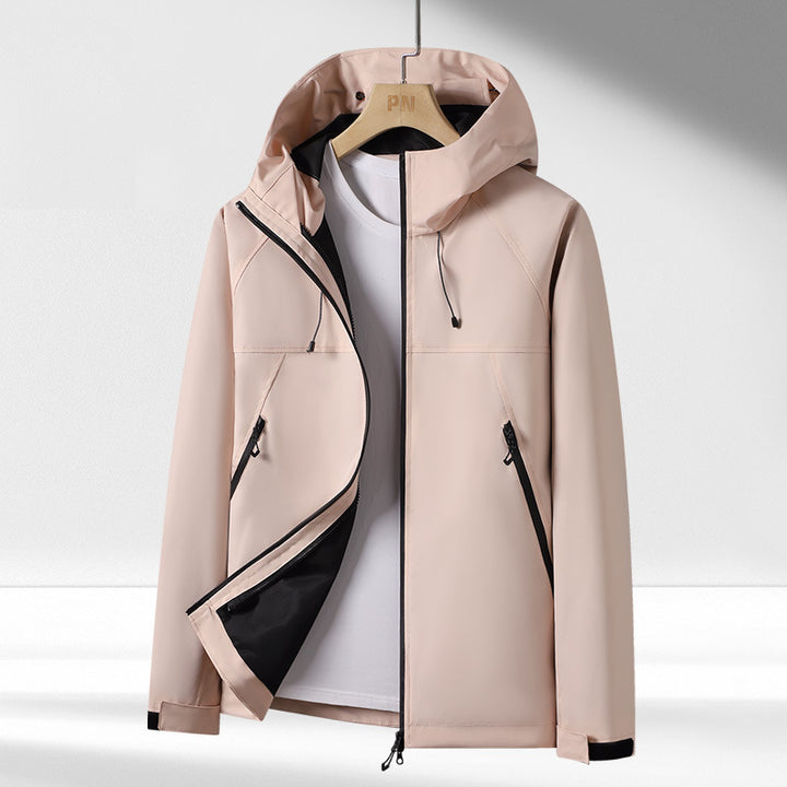 Herren Funktionsjacke mit atmungsaktiver Membran und praktischen Reißverschluss-Taschen Echoarchiv