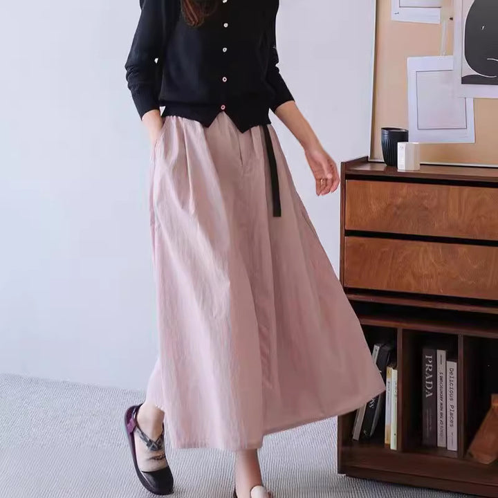 Damen Elegante und lässige Maxiskirt Echoarchiv