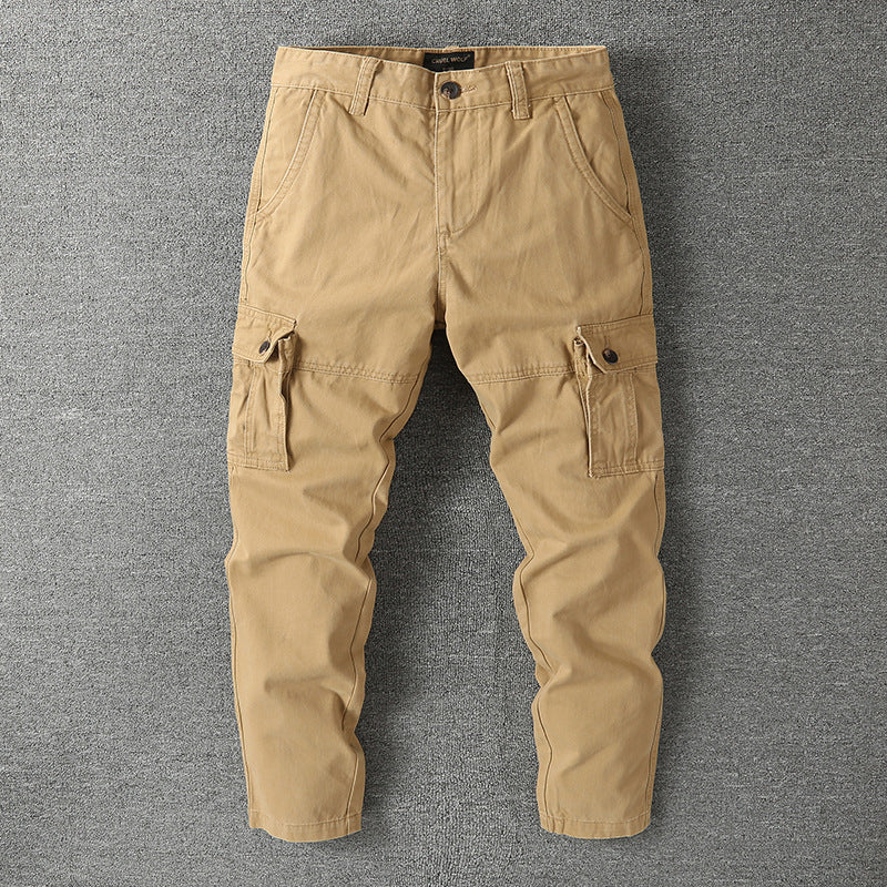 Herren Cargohose mit taktischem Tarnmuster und mehreren Klappentaschen Echoarchiv