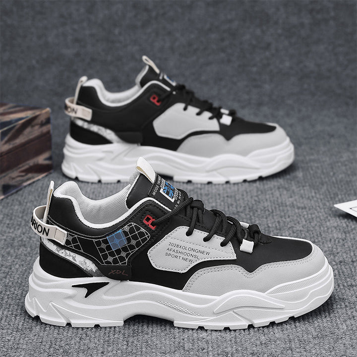 Herren Chunky-Sneaker mit atmungsaktivem Mesh, gepolsterter Plateausohle und technischer Komfortdämpfung – Norré