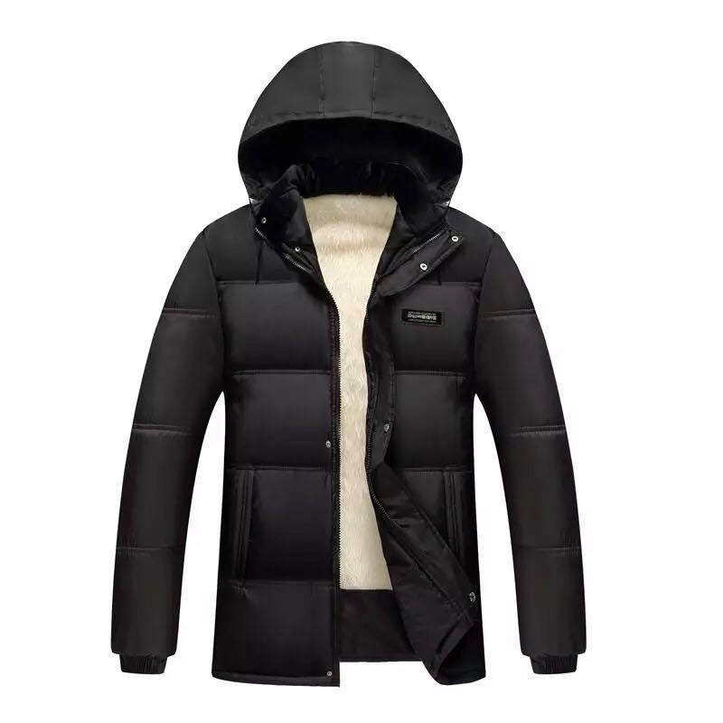 Herren gesteppte Winterjacke mit hochschließendem Kragen und isolierendem Futter Echoarchiv