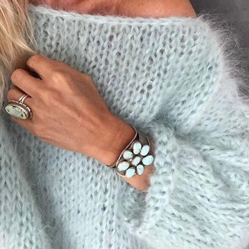 Echoarchiv | Stylischer Damen-Strickpullover