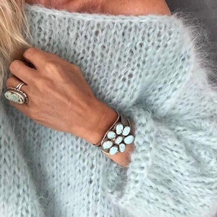 Echoarchiv | Stylischer Damen-Strickpullover